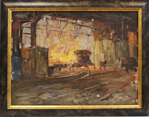 Голиков Василий Васильевич. Череповецкий металлургический завод. Плавка металла